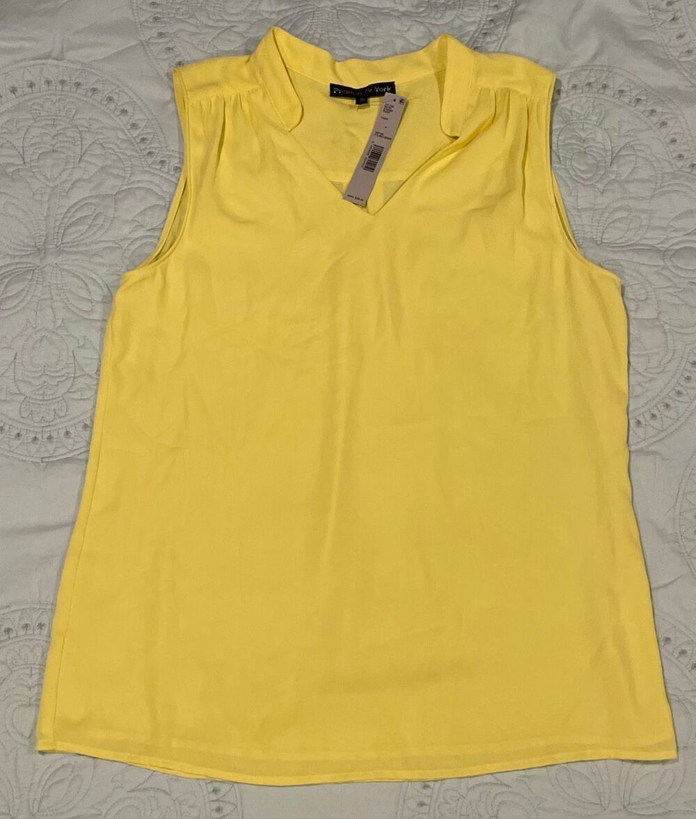 Preston & York Medium Yellow Tank New